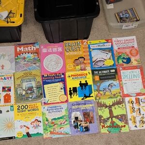 Humongous Homeschool Bundle Kindergarten Through Second Grade Books Please Read